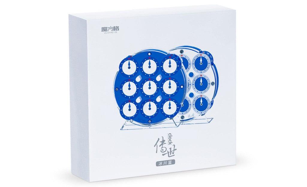 QiYi Clock (Magnetic) - Blue | SpeedCubeShop