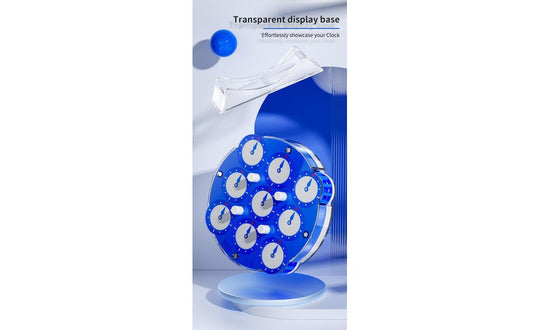 QiYi Clock (Magnetic) - Blue | SpeedCubeShop