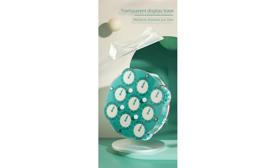 QiYi Clock (Magnetic) - Limited Edition Emerald | SpeedCubeShop