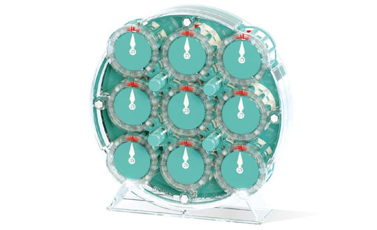 QiYi Clock (Magnetic) - Limited Edition Emerald | SpeedCubeShop