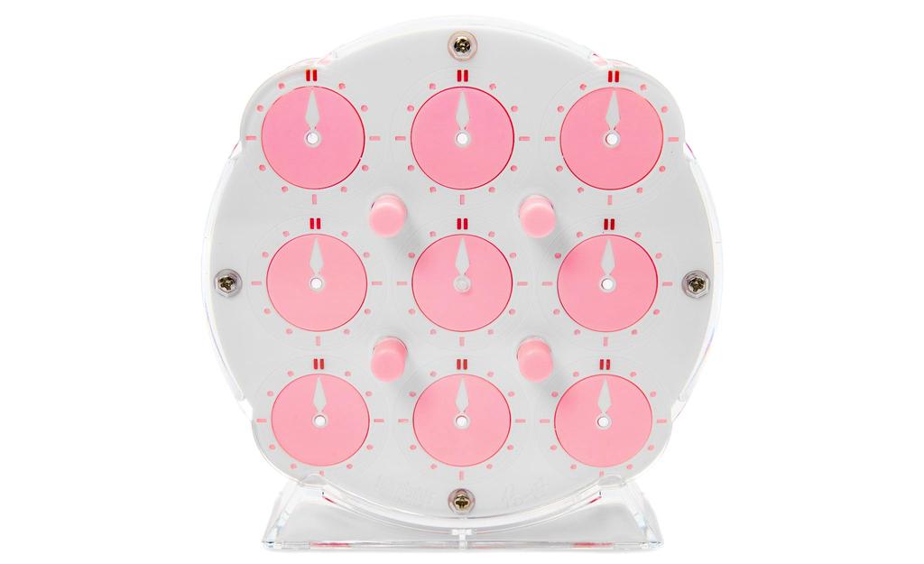 QiYi Clock (Magnetic) - Pink | SpeedCubeShop