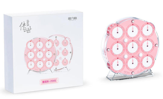 QiYi Clock (Magnetic) - Pink | SpeedCubeShop