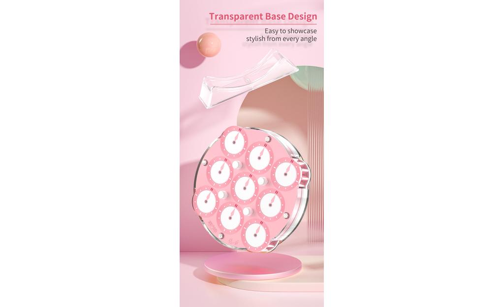 QiYi Clock (Magnetic) - Pink | SpeedCubeShop