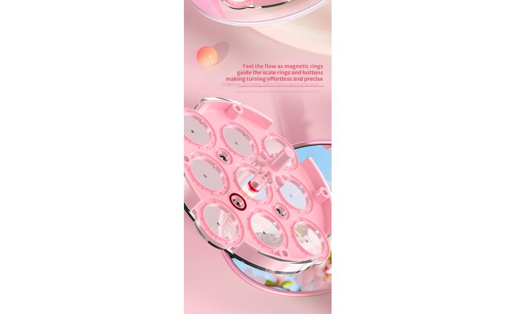QiYi Clock (Magnetic) - Pink | SpeedCubeShop
