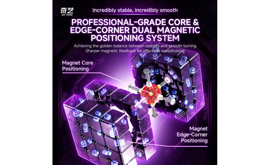 QiYi M Pro 4x4 V2 (Magnetic, Ball-Core, UV Coated)