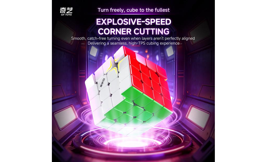 QiYi M Pro 4x4 V2 (Magnetic, Ball-Core, UV Coated)