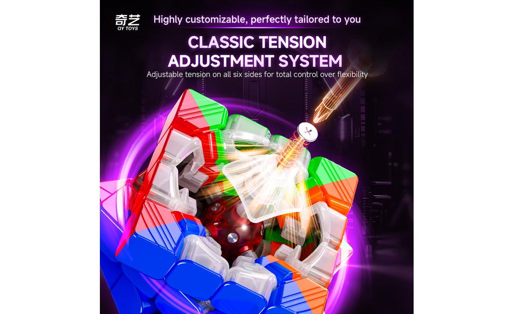 QiYi M Pro 4x4 V2 (Magnetic, Ball-Core, UV Coated)