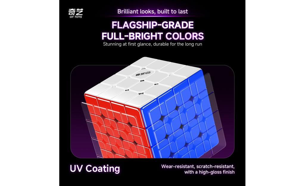 QiYi M Pro 4x4 V2 (Magnetic, Ball-Core, UV Coated)