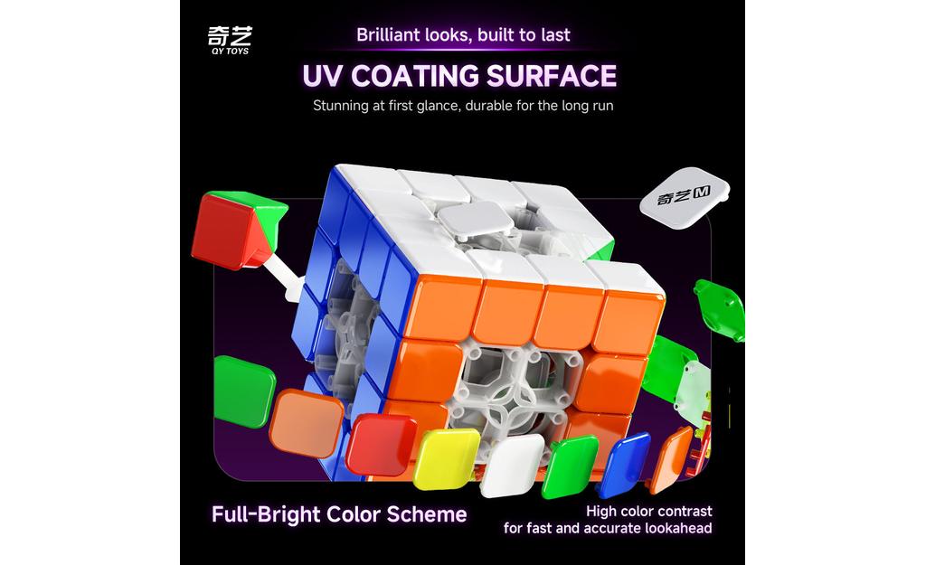 QiYi M Pro 4x4 V2 (Magnetic, Ball-Core, UV Coated)