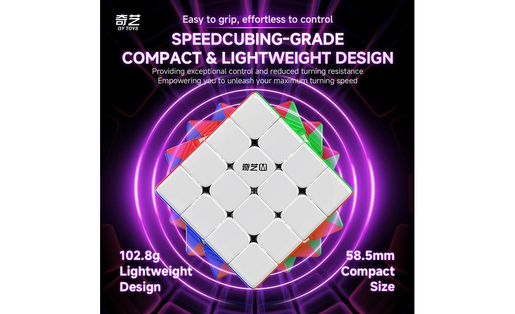 QiYi M Pro 4x4 V2 (Magnetic, Ball-Core, UV Coated)