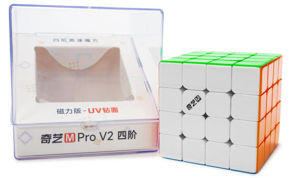 QiYi M Pro 4x4 V2 (Magnetic, Ball-Core, UV Coated) | 4x4 Speed Cube