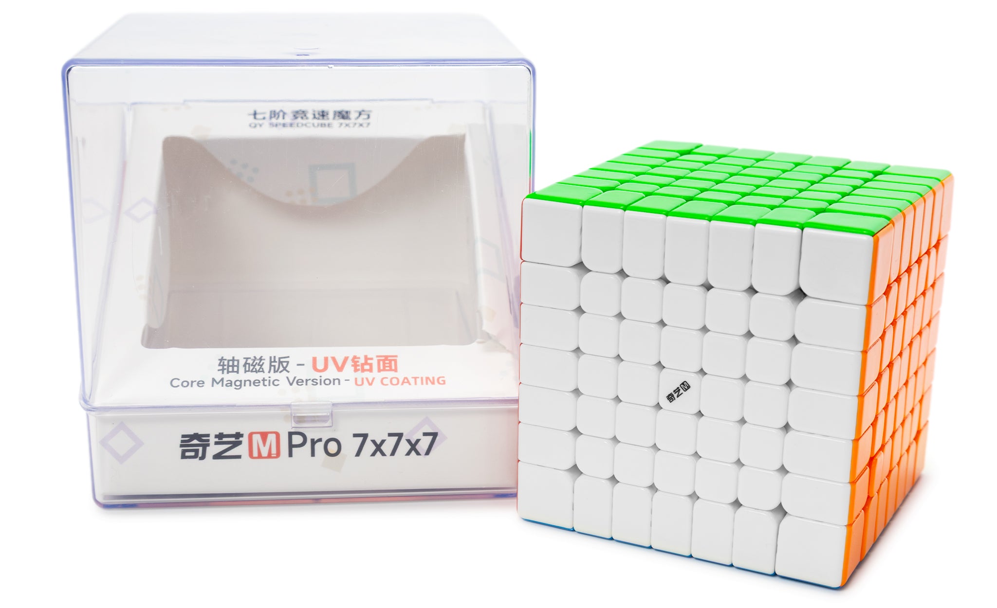 QiYi M Pro 7x7 (Magnetic, Ball-Core, UV Coated)