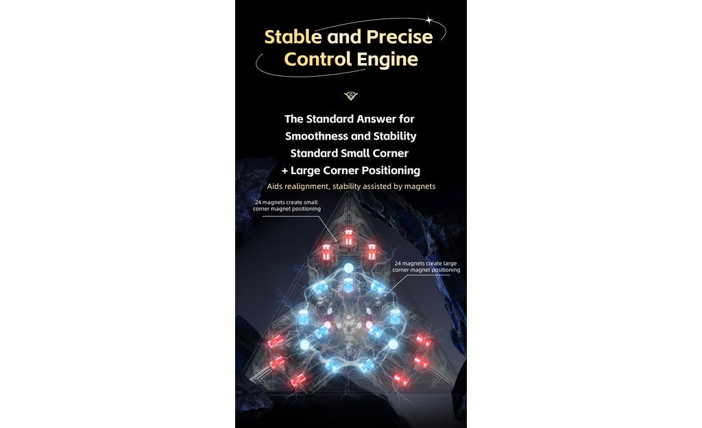 QiYi M Pro Pyraminx Pioneer (Magnetic, MagLev, Core Magnets, UV Coated) | SpeedCubeShop