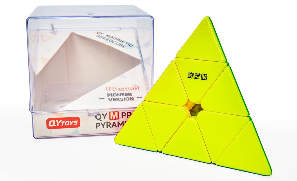 QiYi M Pro Pyraminx Pioneer (Magnetic, MagLev, Core Magnets, UV Coated) | SpeedCubeShop