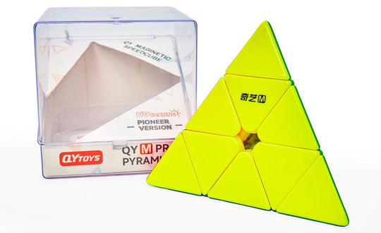 QiYi M Pro Pyraminx Pioneer (Magnetic, MagLev, Core Magnets, UV Coated) | SpeedCubeShop