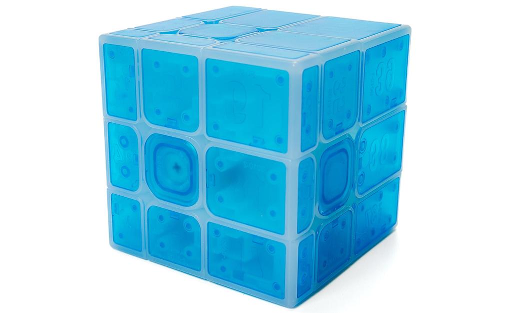 QiYi Mirror Cube (Tiled) - Icy Amber | SpeedCubeShop