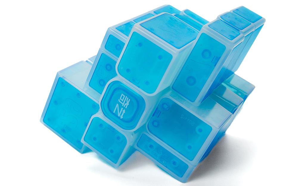 QiYi Mirror Cube (Tiled) - Icy Amber | SpeedCubeShop