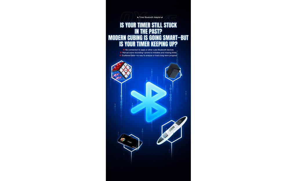 QiYi Timer Bluetooth Adapter | SpeedCubeShop