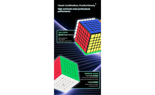 QiYi Warrior 6x6 (Magnetic, UV Coated)