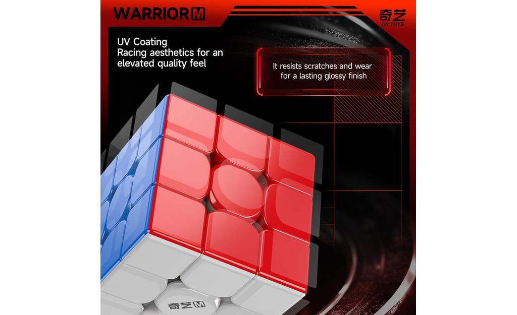 QiYi Warrior M 3x3 (Magnetic, UV Coated) | SpeedCubeShop