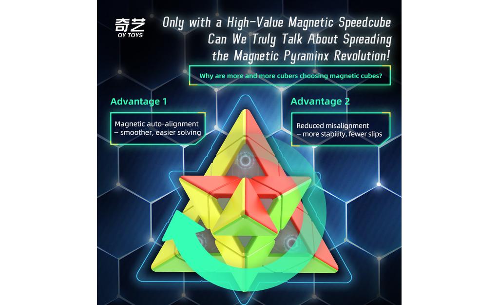 QiYi Warrior Pyraminx (Magnetic)