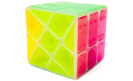 QiYi Windmill Cube (Tiled) - Icy Amber