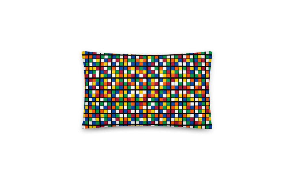 Rubik's Cube Themed Pillow | SpeedCubeShop