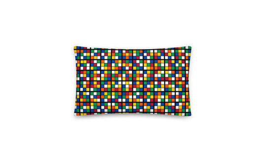 Rubik's Cube Themed Pillow | SpeedCubeShop