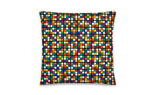 Rubik's Cube Themed Pillow | SpeedCubeShop
