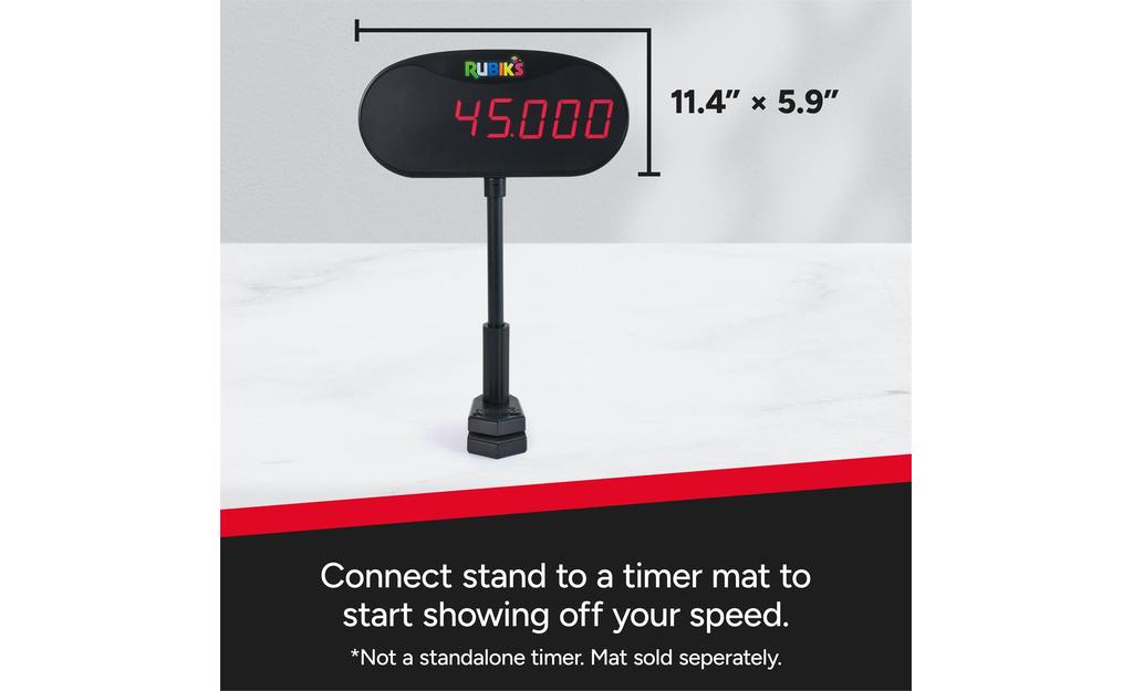 Rubik's Cube, Timer Stand, Clear Display Device | SpeedCubeShop