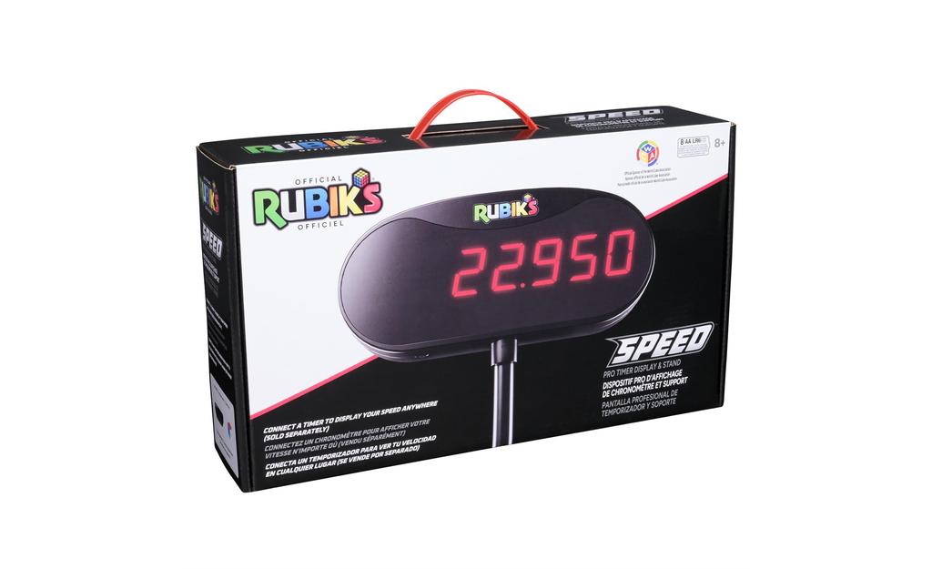 Cube Timer Box Rubik's Cube, Timer Stand, Clear Display Device | Cube Timers & Mats
