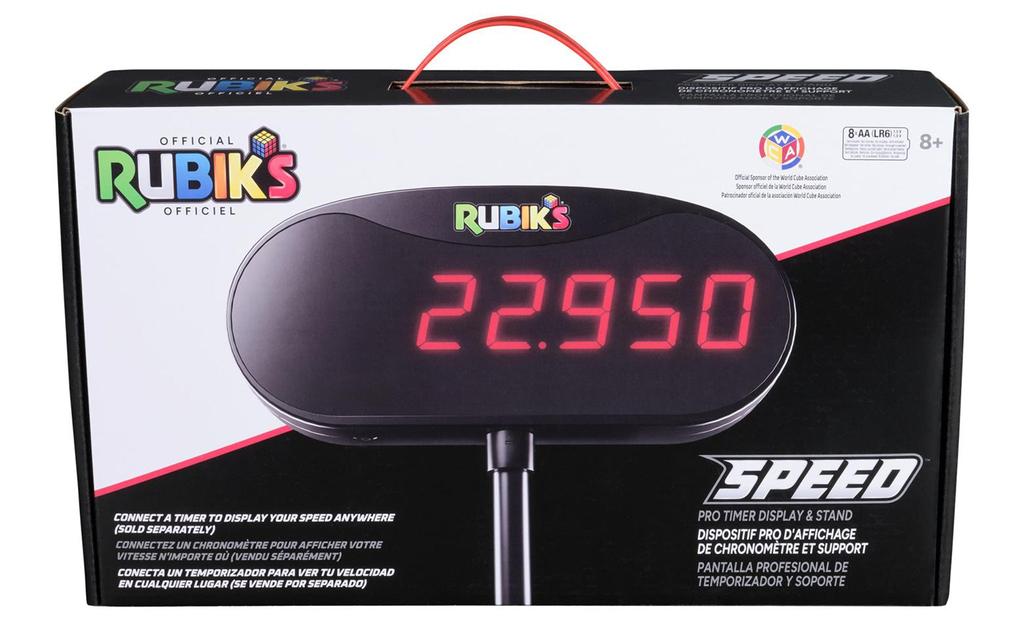 Rubik's Cube, Timer Stand, Clear Display Device | SpeedCubeShop
