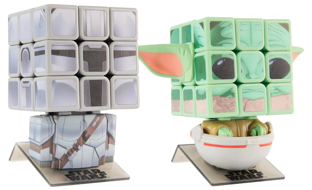 Rubik's Star Wars Mandalorian & Grogu Cuber Bundle
