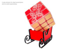 Santa's Sleigh Rubik's Cube Display Stand - Limited Edition