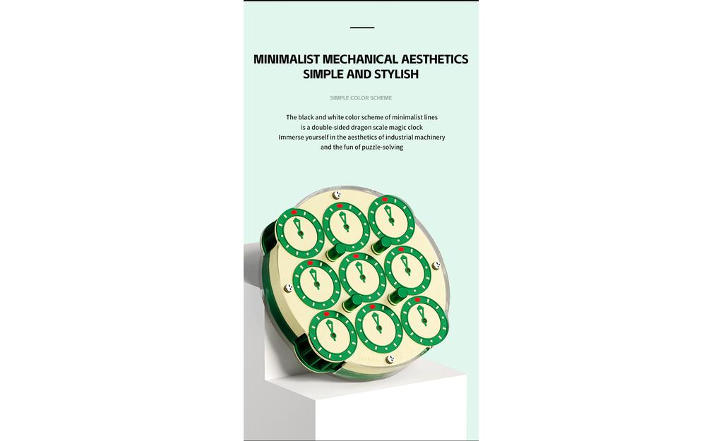 ShengShou Clock V2 (Magnetic) - Limited Edition Green