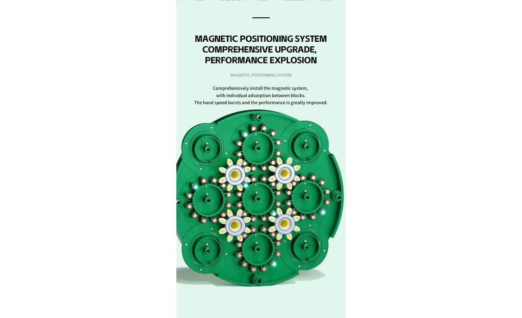 ShengShou Clock V2 (Magnetic) - Limited Edition Green