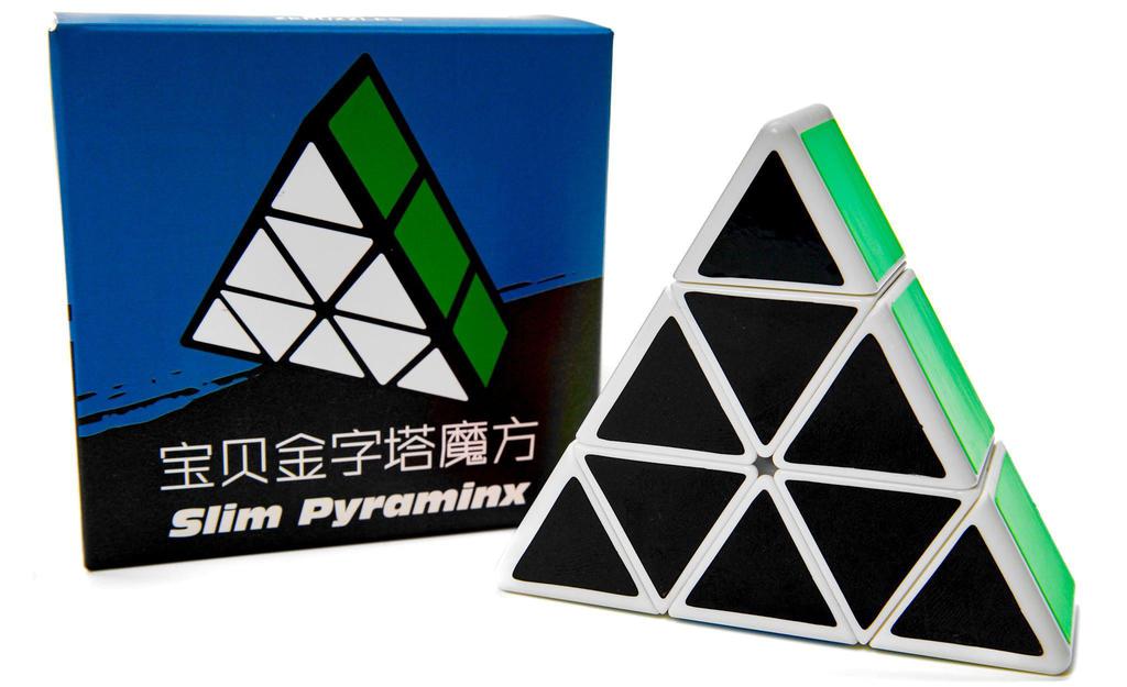 Slim Pyraminx | Shape Mod Puzzle