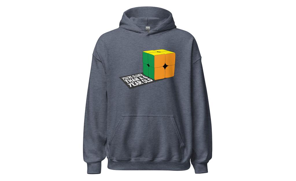 Slower Than a 6 Year Old Hoodie V1 | SpeedCubeShop