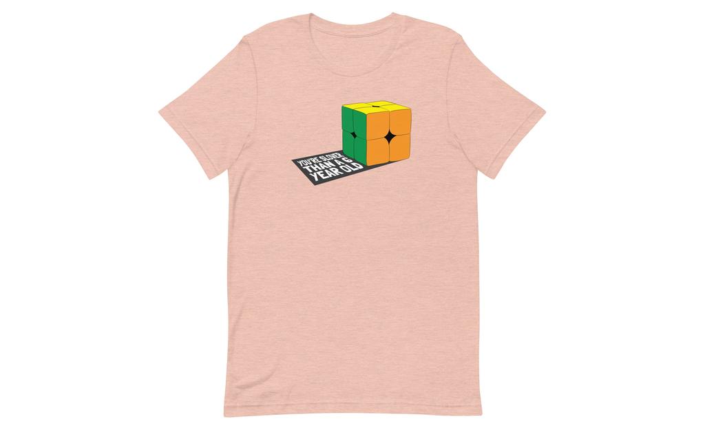 Slower Than a 6 Year Old Shirt V1 | SpeedCubeShop