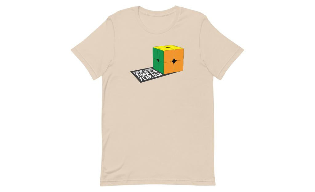 Slower Than a 6 Year Old Shirt V1 | SpeedCubeShop