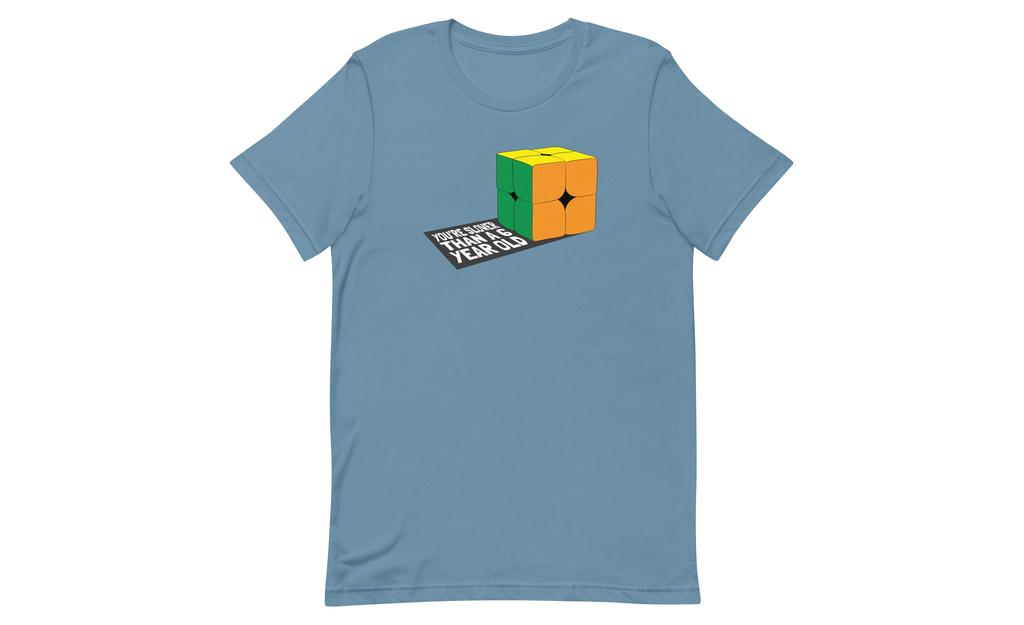 Slower Than a 6 Year Old Shirt V1 | SpeedCubeShop