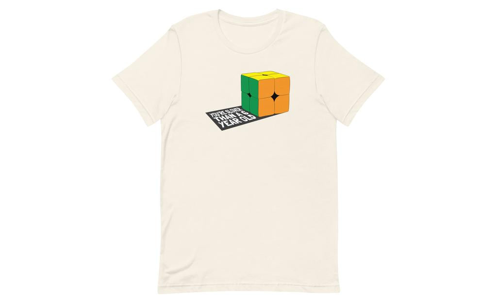 Slower Than a 6 Year Old Shirt V1 | SpeedCubeShop