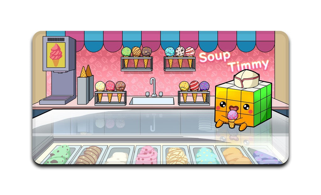 Soup Timmy Ice Cream Mini Mat - Limited Edition | SpeedCubeShop