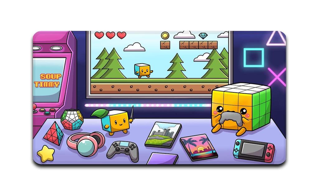 Soup Timmy Video Game Mini Mat - Limited Edition | Cube Timers & Mats