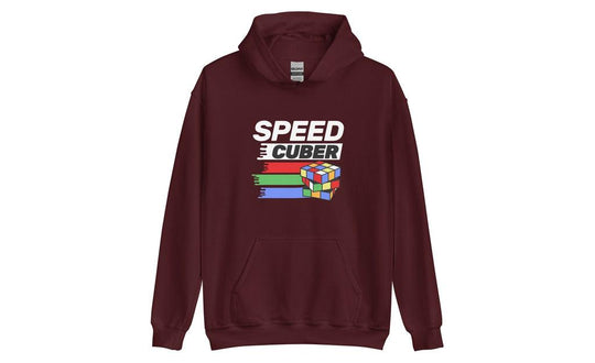Speedcuber (Dark) - Rubik's Cube Hoodie | SpeedCubeShop
