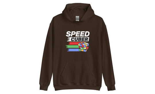 Speedcuber (Dark) - Rubik's Cube Hoodie | SpeedCubeShop