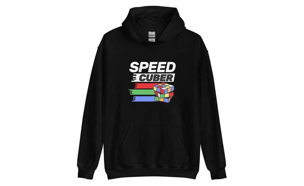 Speedcuber (Dark) - Rubik's Cube Hoodie | SpeedCubeShop