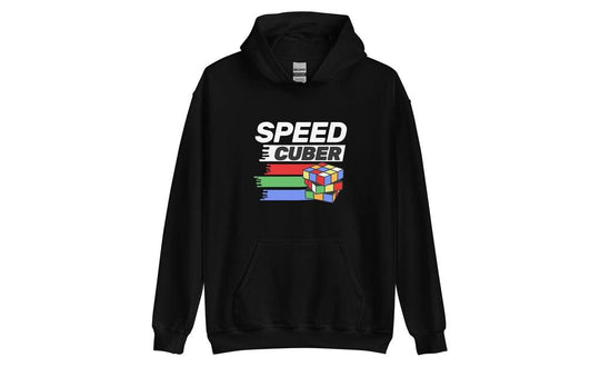 Speedcuber (Dark) - Rubik's Cube Hoodie | SpeedCubeShop
