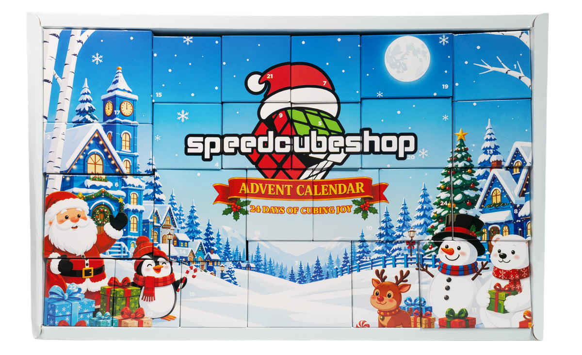 SpeedCubeShop Advent Calendar 2026 front with the red Advent Calendar banner