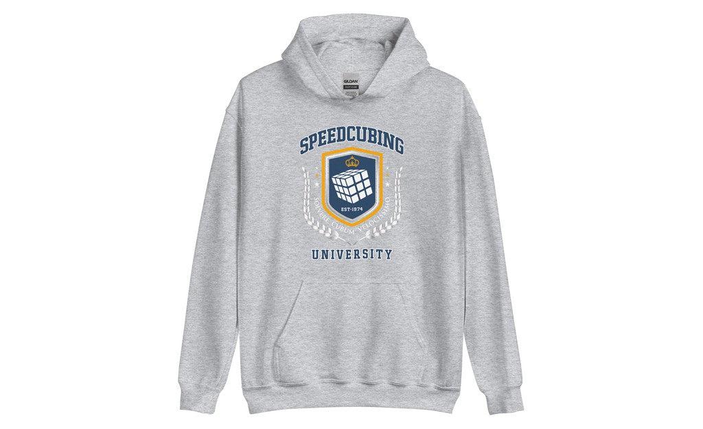 Speedcubing University - Rubik's Cube Hoodie | SpeedCubeShop